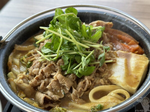 【吉野家】牛カレー鍋膳。タモリさん監修「千吉カレーうどん」ベースの絶品すぎる鍋