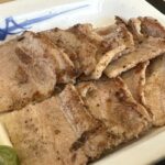 【松屋】厚切り豚カルビ焼肉定食。厚切りになってジューシーさと食べ応えアップ！！