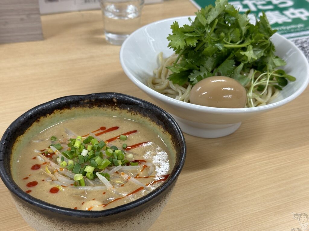 【栃木佐野】ヌードルキッチン ヤキュウ。月曜つけ麺の日『濃厚豚鶏魚介坦々つけ麺』