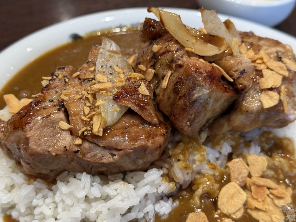 【ココイチ】ホロ肉ドカンとガーリック＆ペッパーカレー。肉塊MAXレベル4まで選べるヤバイカレー