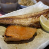【やよい軒】銀鮭の西京焼きとしまほっけ。2種の焼魚にご飯がすすむ！