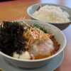 【栃木佐野】ラーメン山岡家栃木佐野店。ウルトラ激辛ラーメン 背脂変更+黒ばら海苔食ってみな?白飯すすむぞ