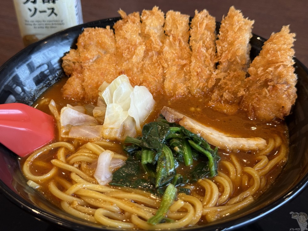 【ココイチ】カレーらーめん。一部の店舗でしか味わえない!!トッピングでカスタマイズ無限大なカレーとラーメンが融合した一杯