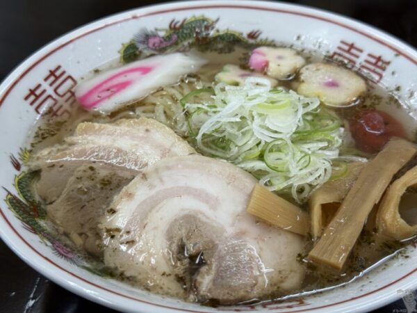 【栃木佐野】佐野ラーメン日太。さっぱりあっさり暑い夏におすすめ『梅塩ラーメン』