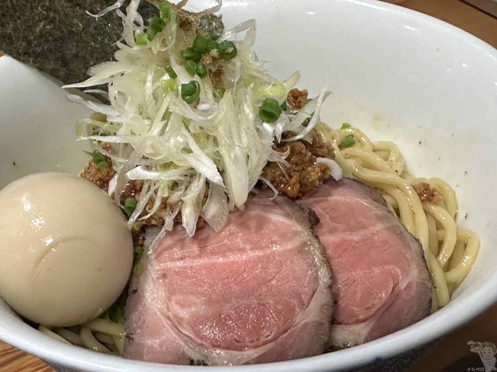 【栃木佐野】アメノオトの今週の限定「くま編」。唐辛子と山椒きいた旨辛まぜそば